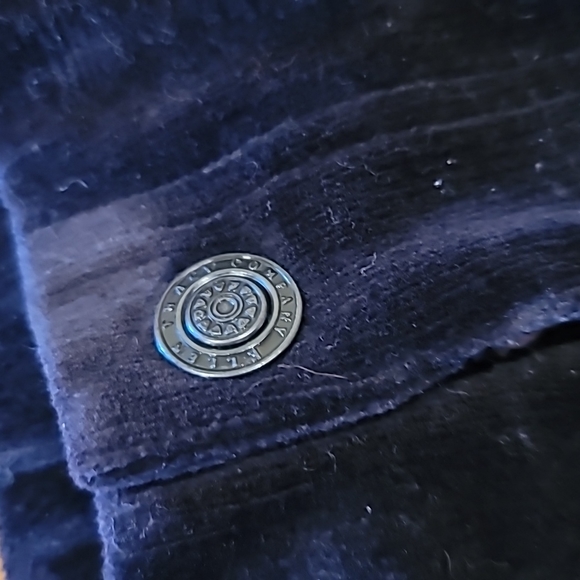 Ellen Tracy Black Velor Slacks - Picture 2 of 5